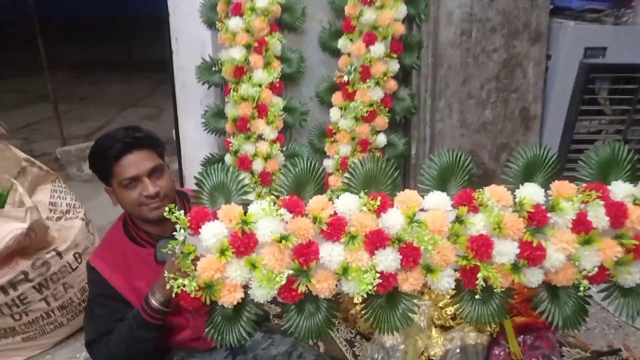 Wedding flower decoration.. Wedding stage decoration.. Stage decoration.. Flower decoration..