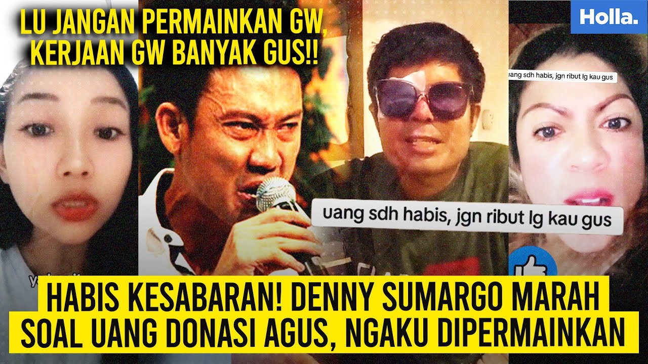 HABIS KESABARAN! Denny Sumargo Marah Soal Uang Donasi Agus, Ngaku Dipermainkan