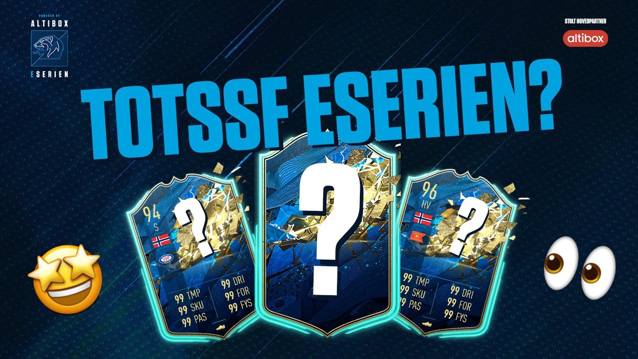eSerie spillerne i FIFA🤩 *Vi lager FUT Kort for eSerien*