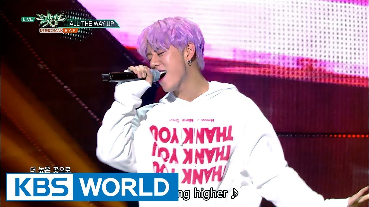 B.A.P - ALL THE WAY UP [Music Bank COMEBACK / 2017.09.08]