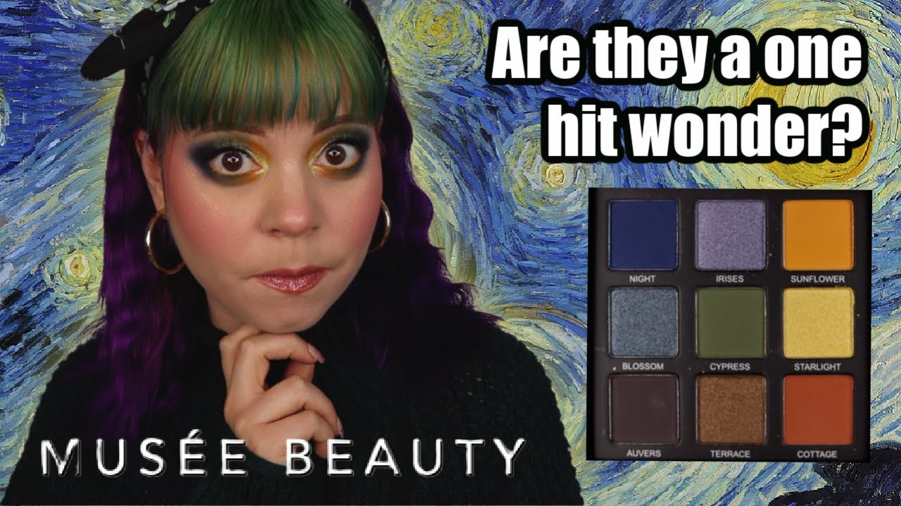 My expectations were SKY high... Trying the Musee Beauty Van Gogh palette 🤔