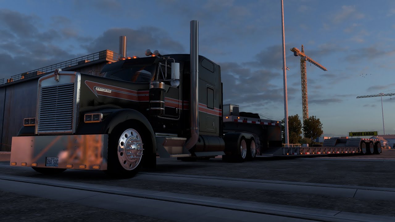 American Truck Sim | Ruda Server KW W900|Hauliing A Huge Barrel |Houston TX - Nacozari | Live