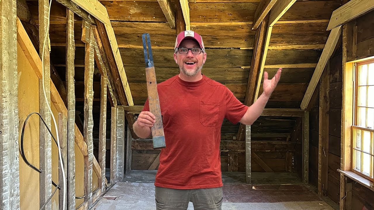 RENOVATIONS START NOW on Our 1800s FarmHouse! Using ANTIQUE Tools we FOUND in the BARN