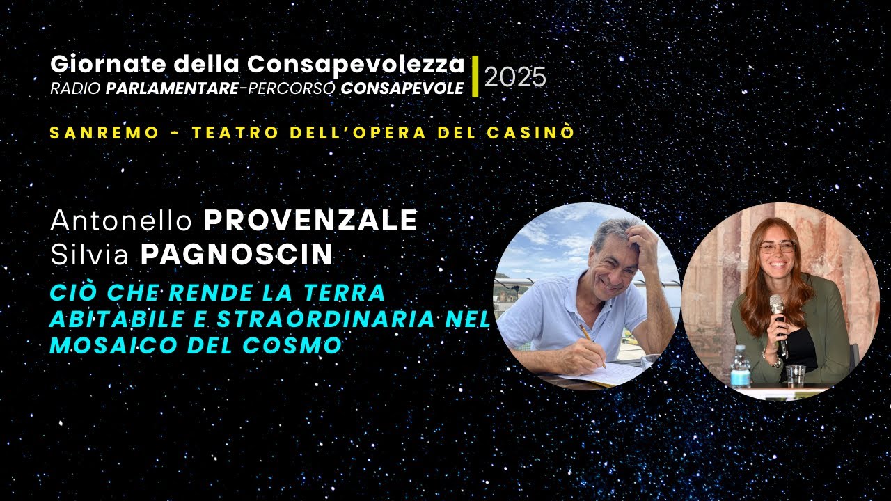 Antonello Provenzale, Silvia Pagnoscin - Giornate della Consapevolezza, Sanremo 27/28 ottobre 2025