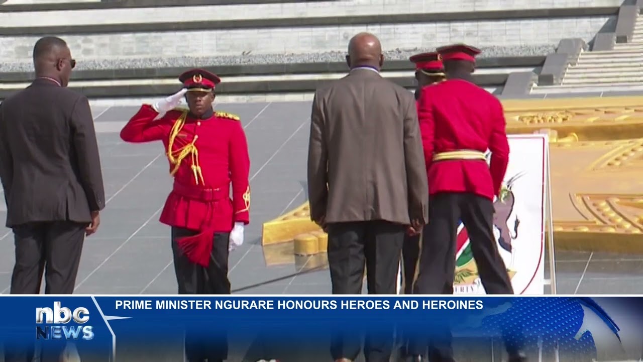 Ngurare honours Nujoma and Geingob at Heroes’ Acre - nbc