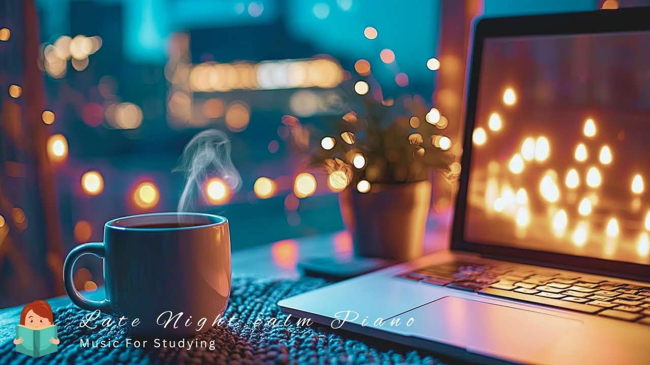 [無廣告版] 深夜讀書寧靜鋼琴～純音樂讓人很專心｜Late Night Study Piano / Music For Studying