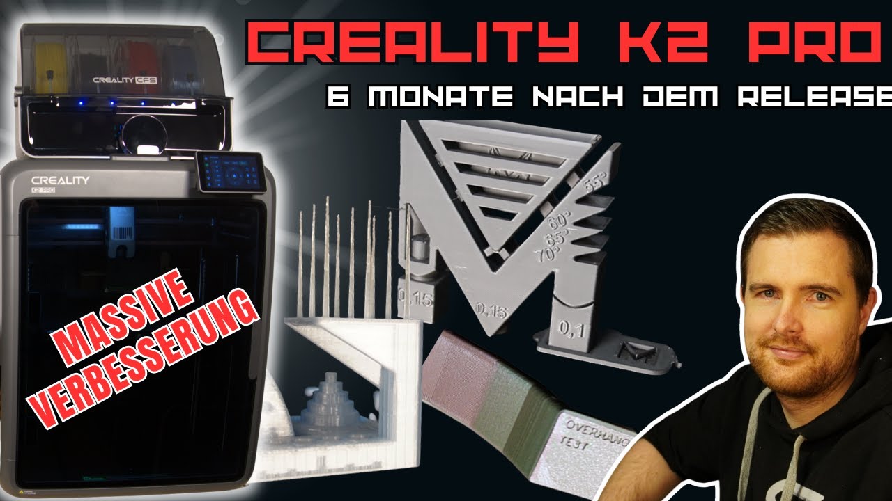 Creality K2 Pro im 500h Test | Ich war positiv überrascht.