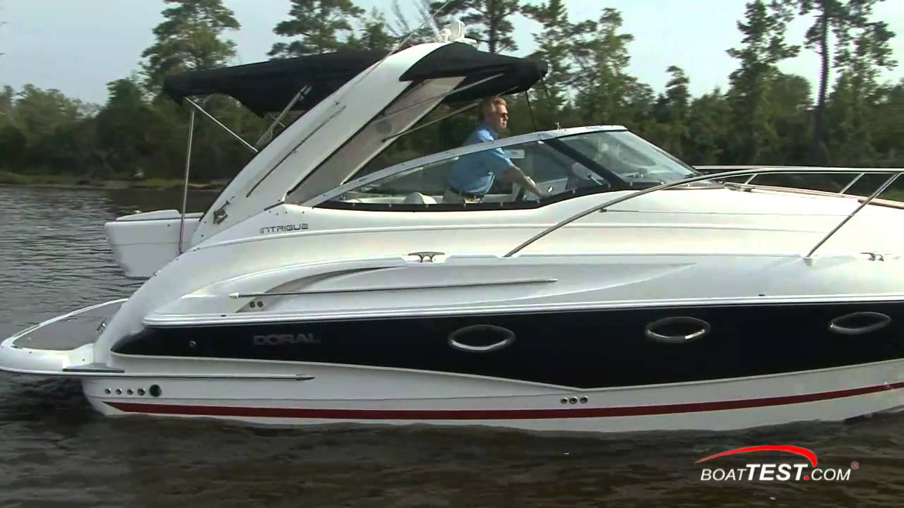 Doral 325 Intrigue 2010 Yacht Interior design / feautred review - By BoatTest.com