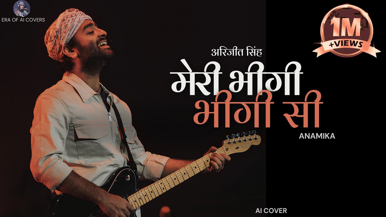 Meri Bheegi Bheegi Si Palkon Pe I Arijit Singh I AI Cover I Anamika I Full Song
