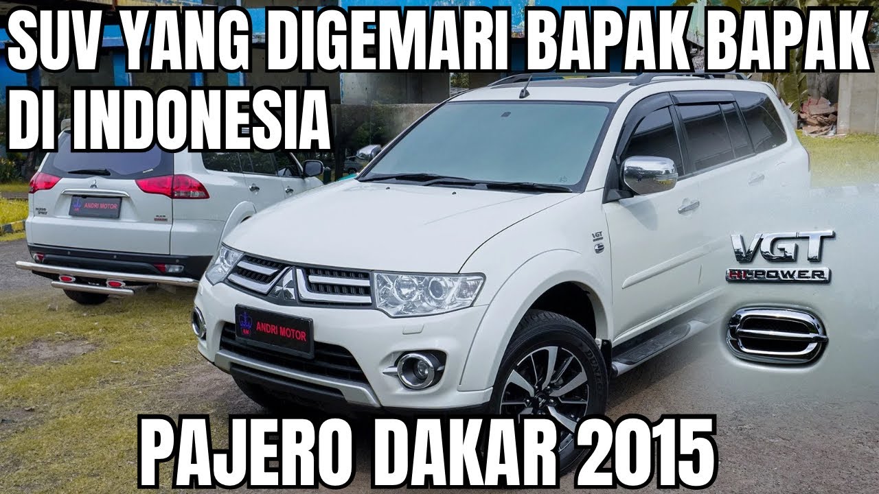 SUV DIESEL IDAMAN BAPAK BAPAK INDONESIA, MITSUBISHI PAJERO DAKAR 4x2 2015