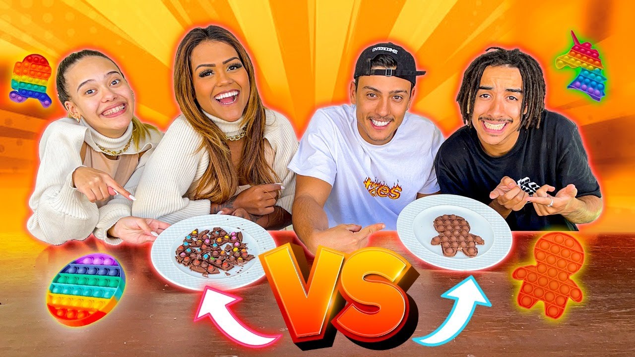 QUEM FAZ O MELHOR POP IT DE CHOCOLATE !!!