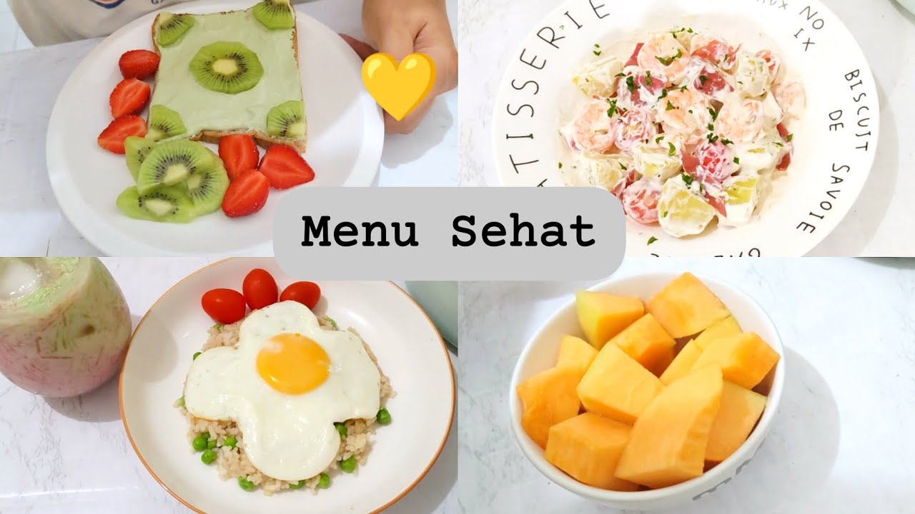 Simple healthy menu || low calories