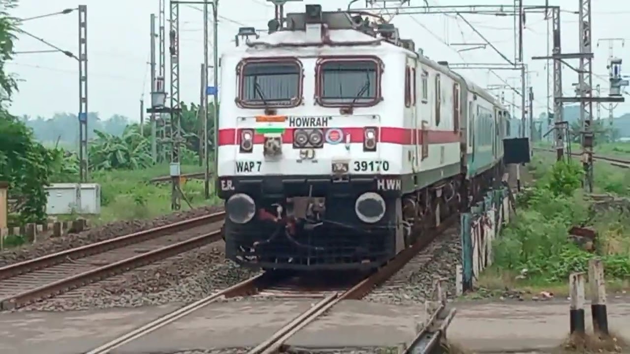 FLAT 130+ KMPH HIGH SPEED EXPRESS TRAINS RUSHING | Howrah Chord Line | Rail India Official 