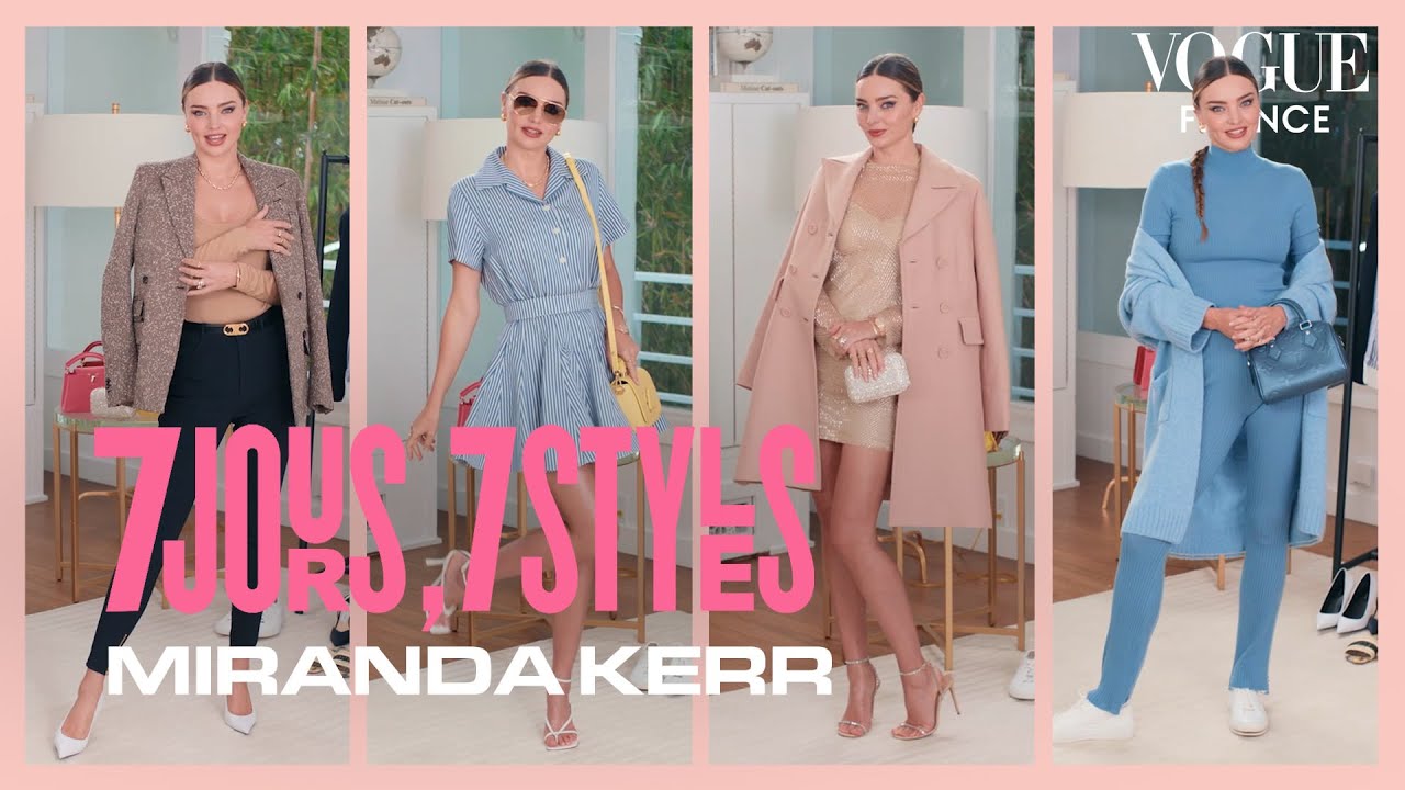 Que porte Miranda Kerr en une semaine ? |&nbsp;7 jours, 7 styles | Vogue France