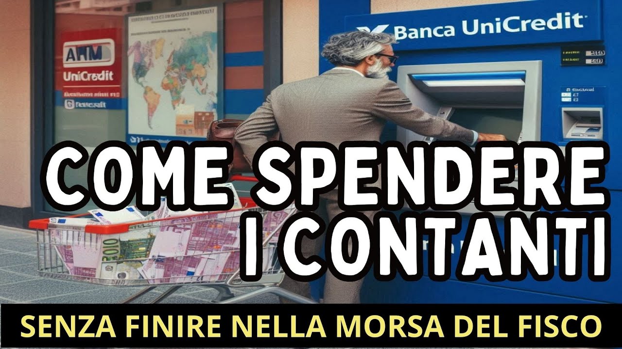 COME SPENDERE IL CONTANTE SENZA RISCHIARE CONTROLLI DA PARTE DEL FISCO (ANCHE QUELLO 