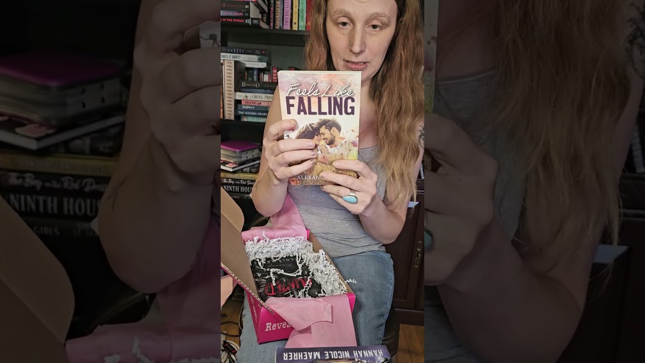 Bookmail time thriftbooks and reveal bookbox 