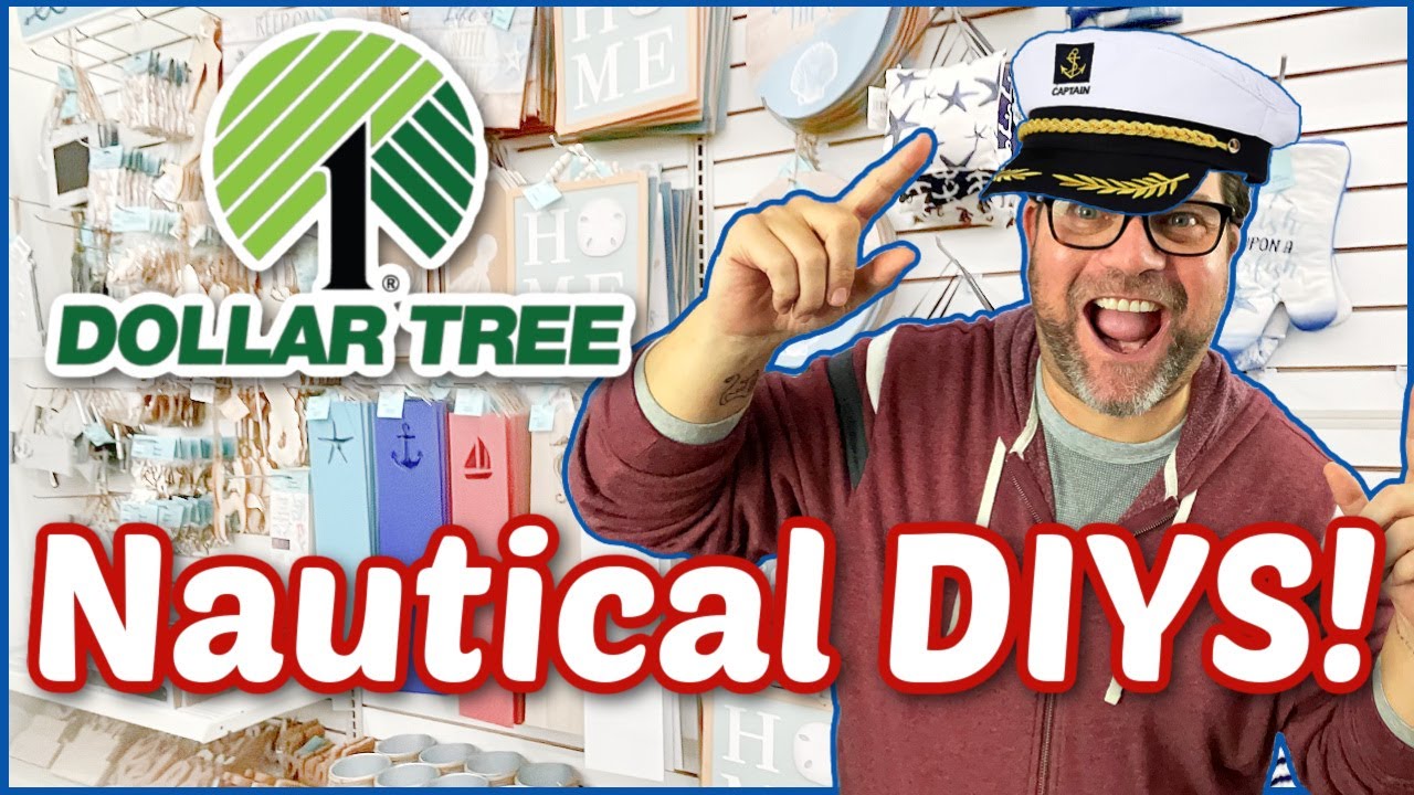 High-End! Nautical Dollar Tree DIY's you WILL want in your home!!! Must Do DIYS!