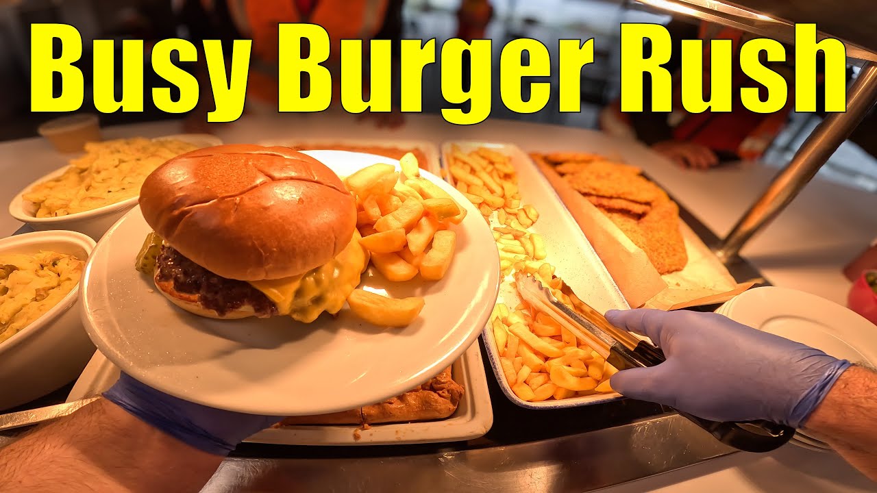 64-Minute Burger Bar POV | Sold Out Smash Burgers 👌😊👍