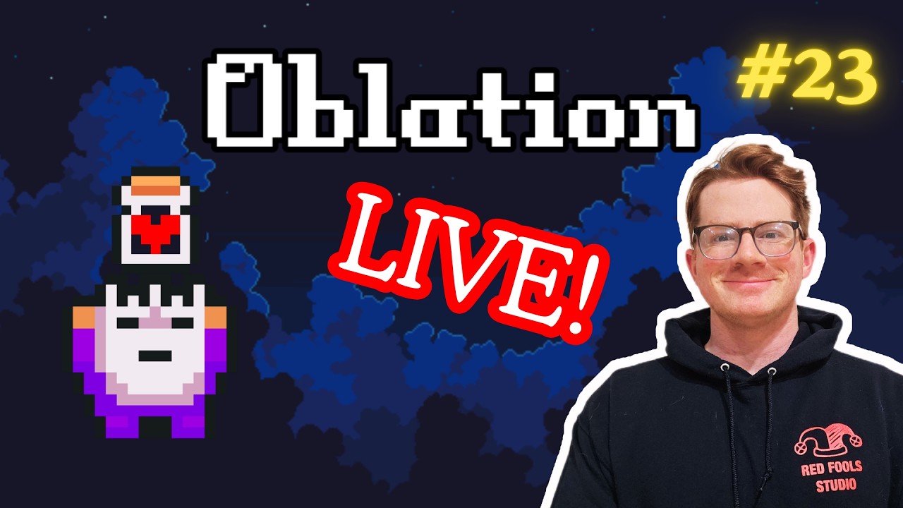 🔴 LIVE: Building Oblation: Prince of Corruption | Game Dev Stream Part 23