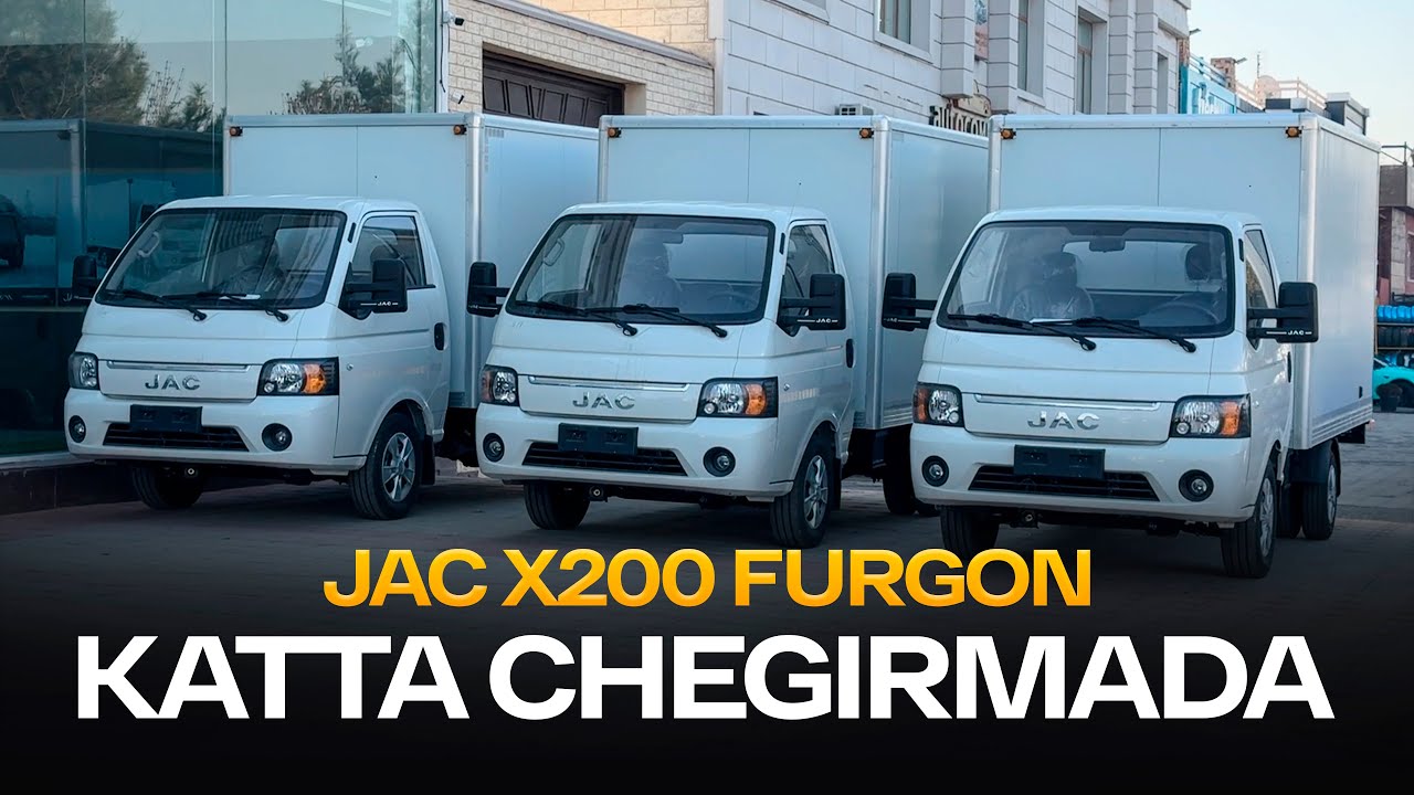 2026 Jac X200 Furgonda Nima O&lsquo;zgarishlar Bor? Narxi Tushdi Mi?🤯 Chegirma Ham Bor Siz Uchun!🤑