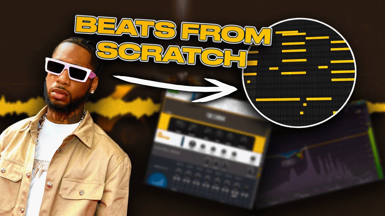 How To Make BEATS from SCRATCH for KEY GLOCK (FULL PROCESS)