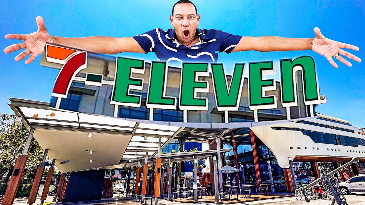 World's LARGEST 7-Eleven in Pattaya THAILAND Let's EAT & TOUR!