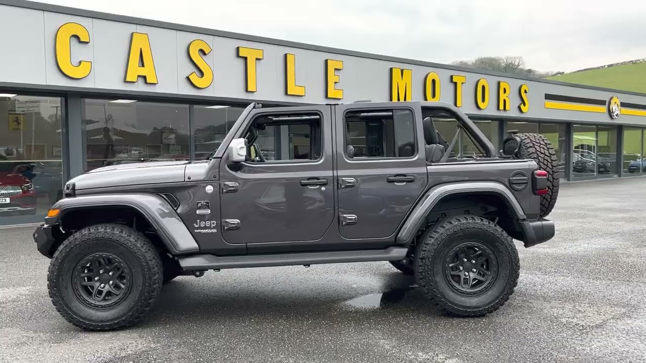 2022 New JEEP WRANGLER 2.0 GME OVERLAND BUZZ SV Granite Crystal with AEV Lift & Wheels Castle Motors