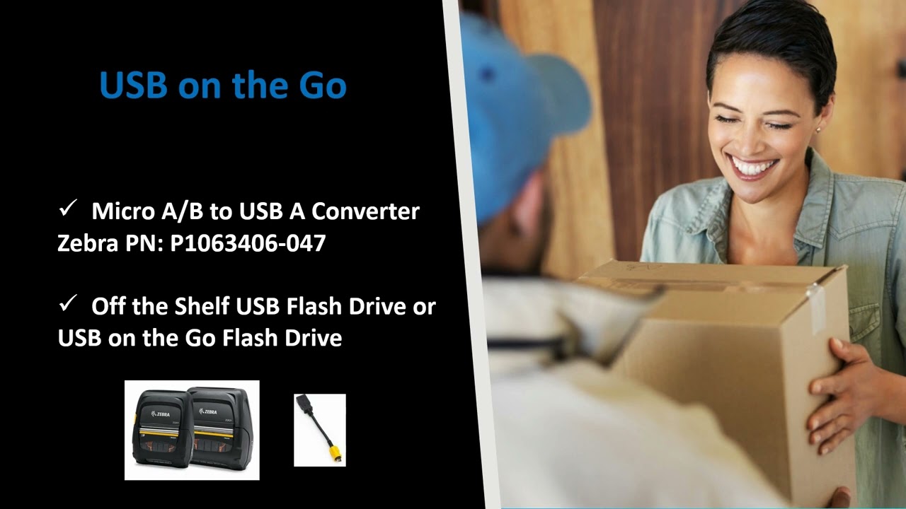 ZQ500 Series USB on the Go | Zebra
