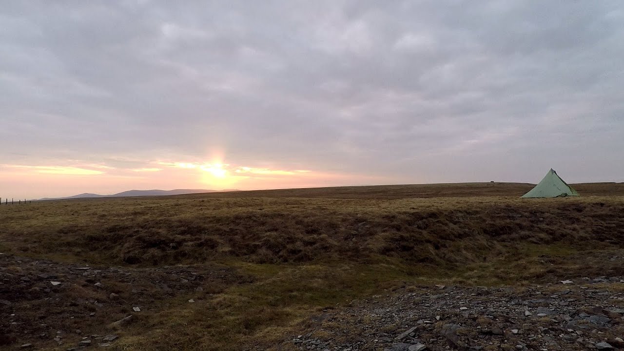 Yorkshire Dales solo hike and wild camp with the MLD DCF Solomid XL