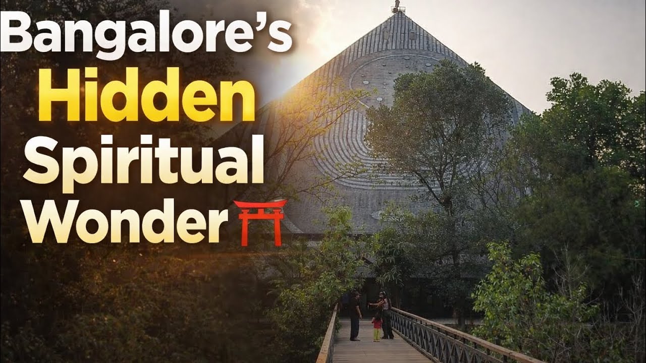 Bangalore’s Hidden Spiritual Wonder | Pyramid Valley 🧘‍♂️🔥 ⭐