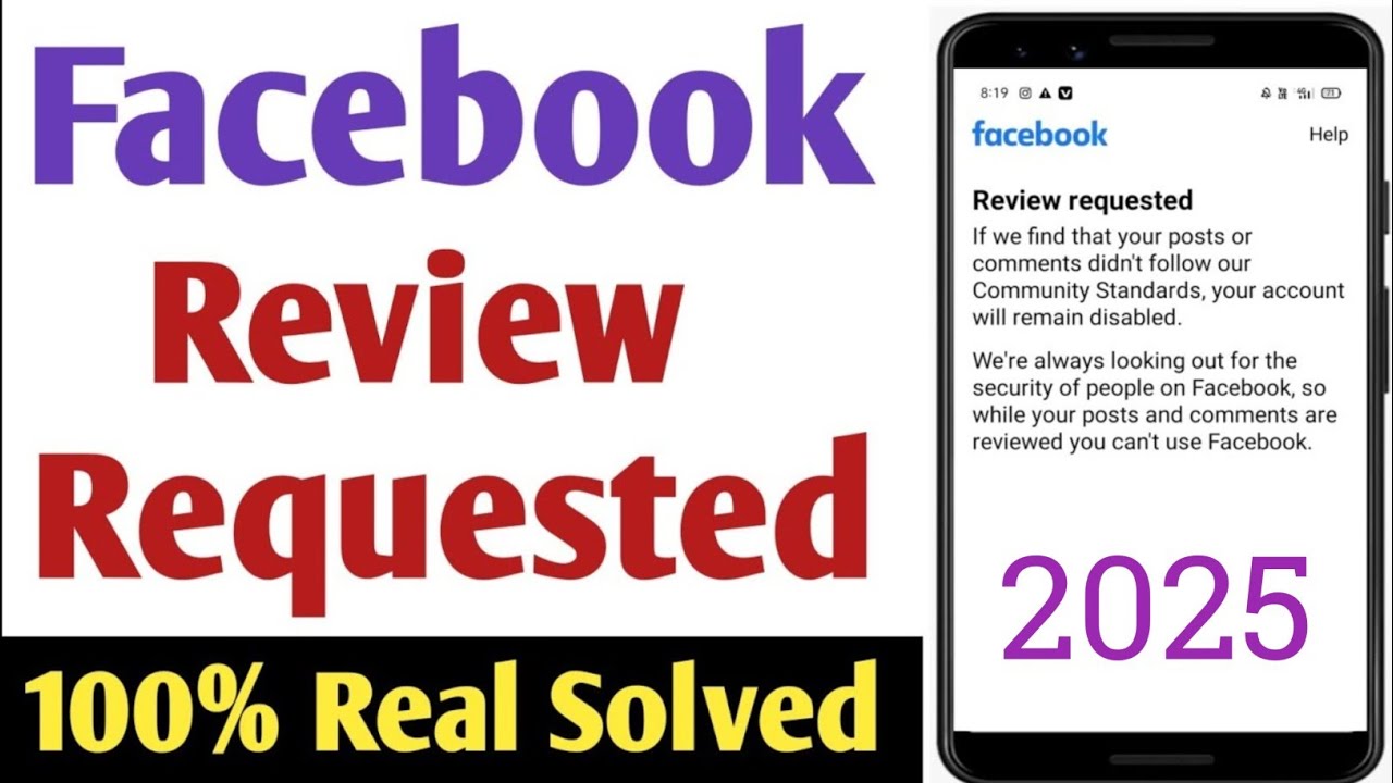 Facebook review requested problem solve | How to fix facebook review requested problem