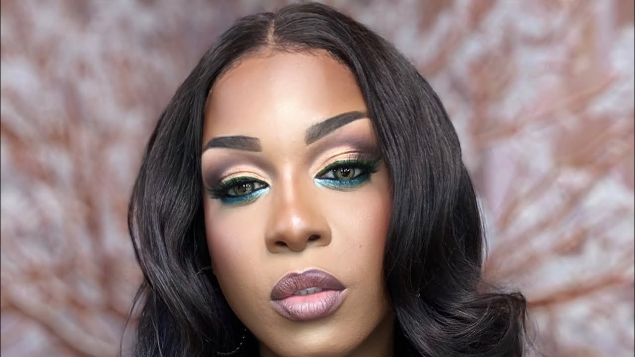 IRL GRWM EMERALD GLAM 💚 Lounge Get Ready With Me | #shorts #viral #trending #youtubeshorts #fyp  ✨