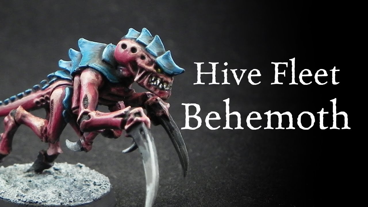 How to paint Hive Fleet Behemoth Tyranids
