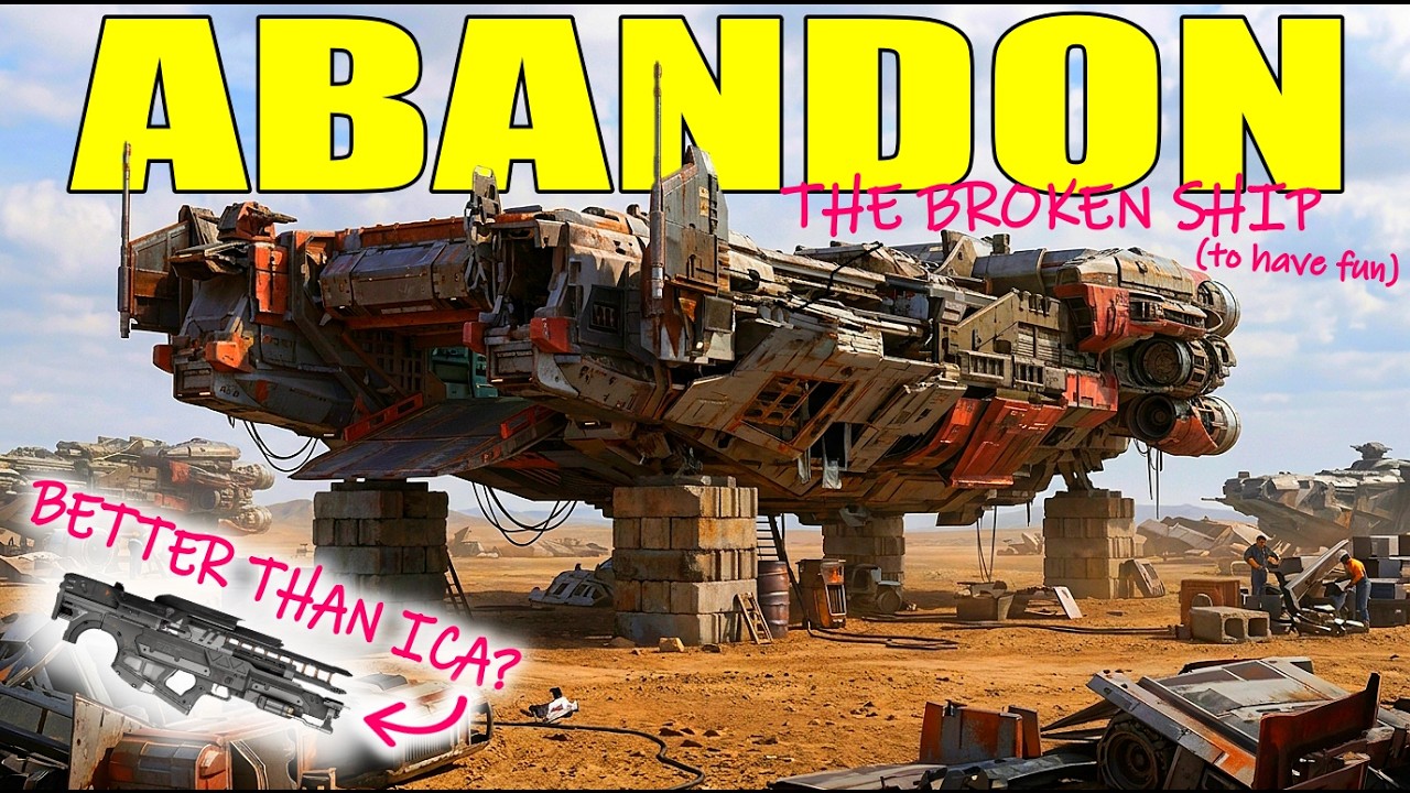 When we GAVE UP on the BROKEN Ironclad, we had FUN in Star Citizen!