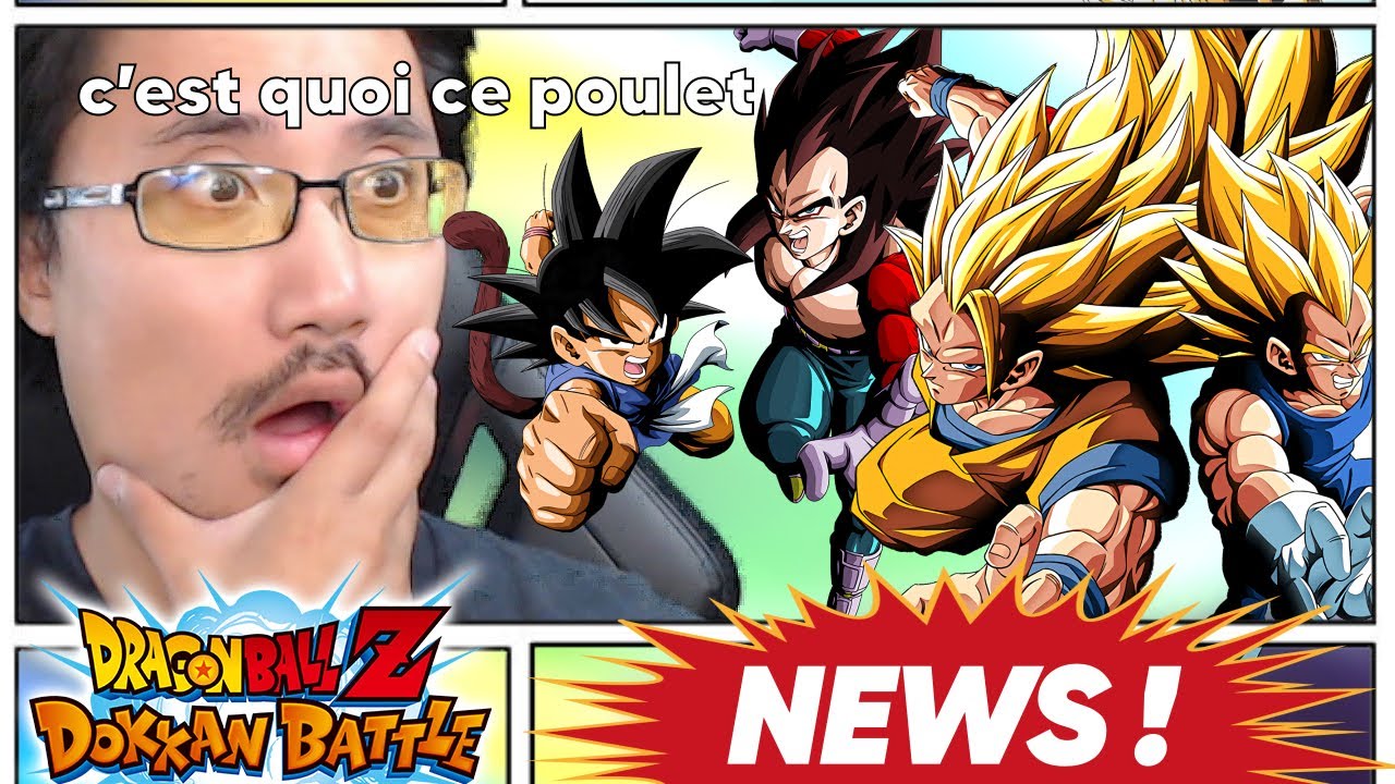 AIE AIE AIE REVEAL LR 8 ANS ! GOKU ET VEGETA BUU ET GT ! DOKKAN BATTLE JP