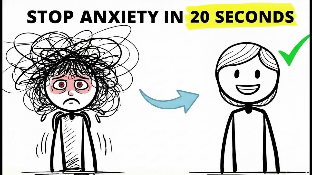 How to Stop Anxiety in 20 Seconds?