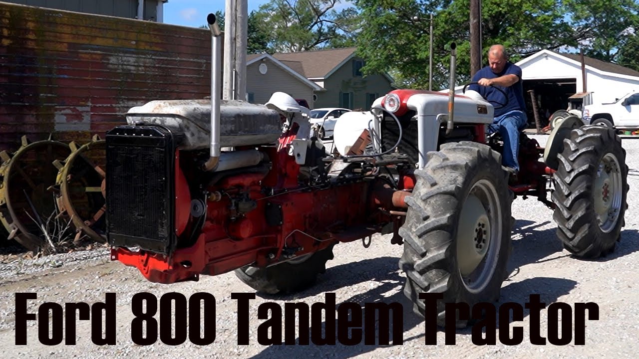 Our Neighbor Built a Tandem Ford Tractor