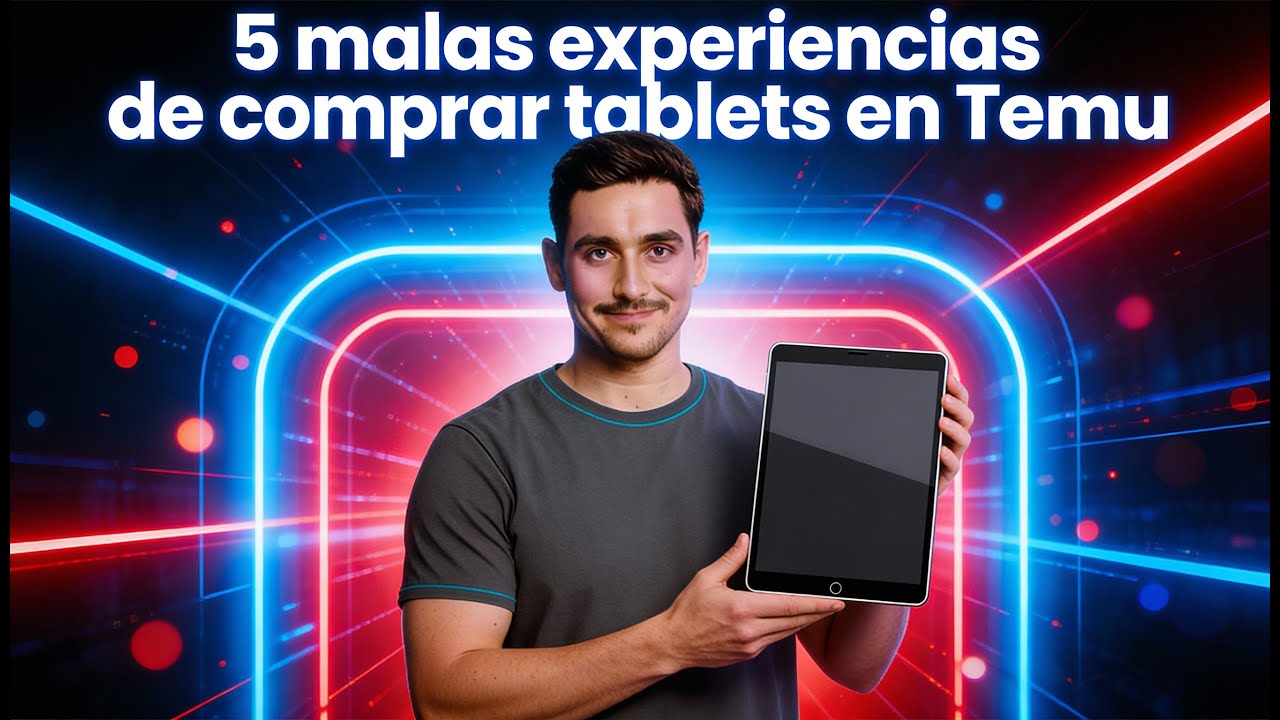 5 MALAS EXPERIENCIAS DE COMPRAR UNA TABLET EN TEMU