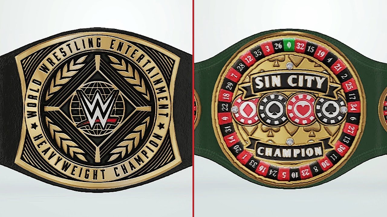 BEST Custom Championships EVER In WWE Games (S2E3)