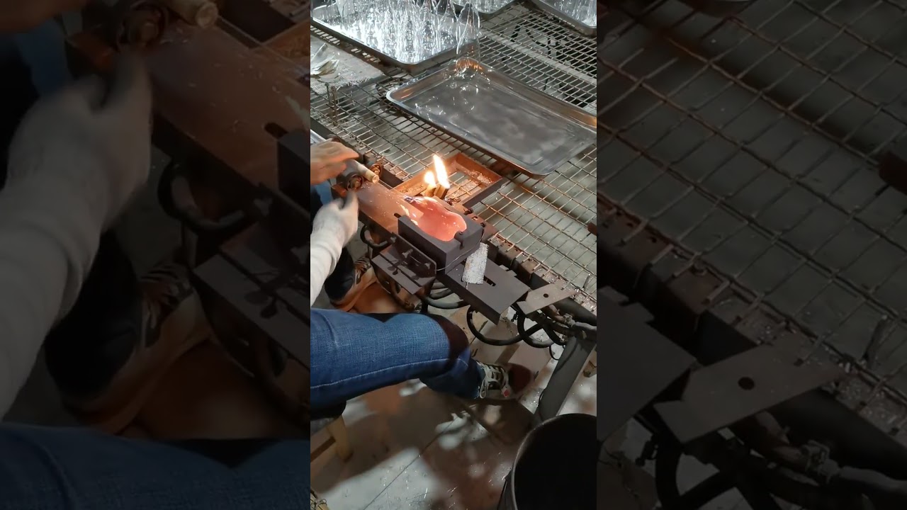 How does the glassware produce?  #dinnerware #drinkware #glassplates #glassbowl #glassware