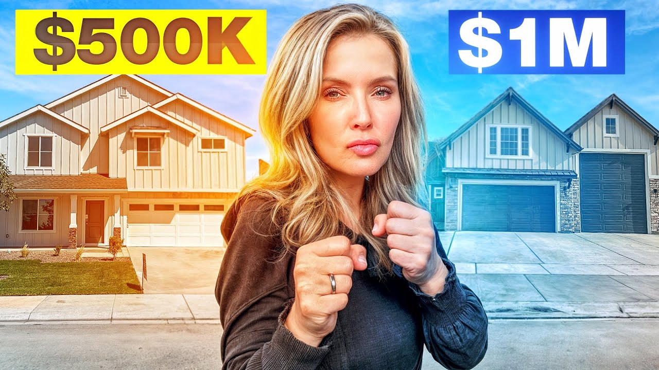 Touring A $500k Vs A $1M Home IN Boise Idaho