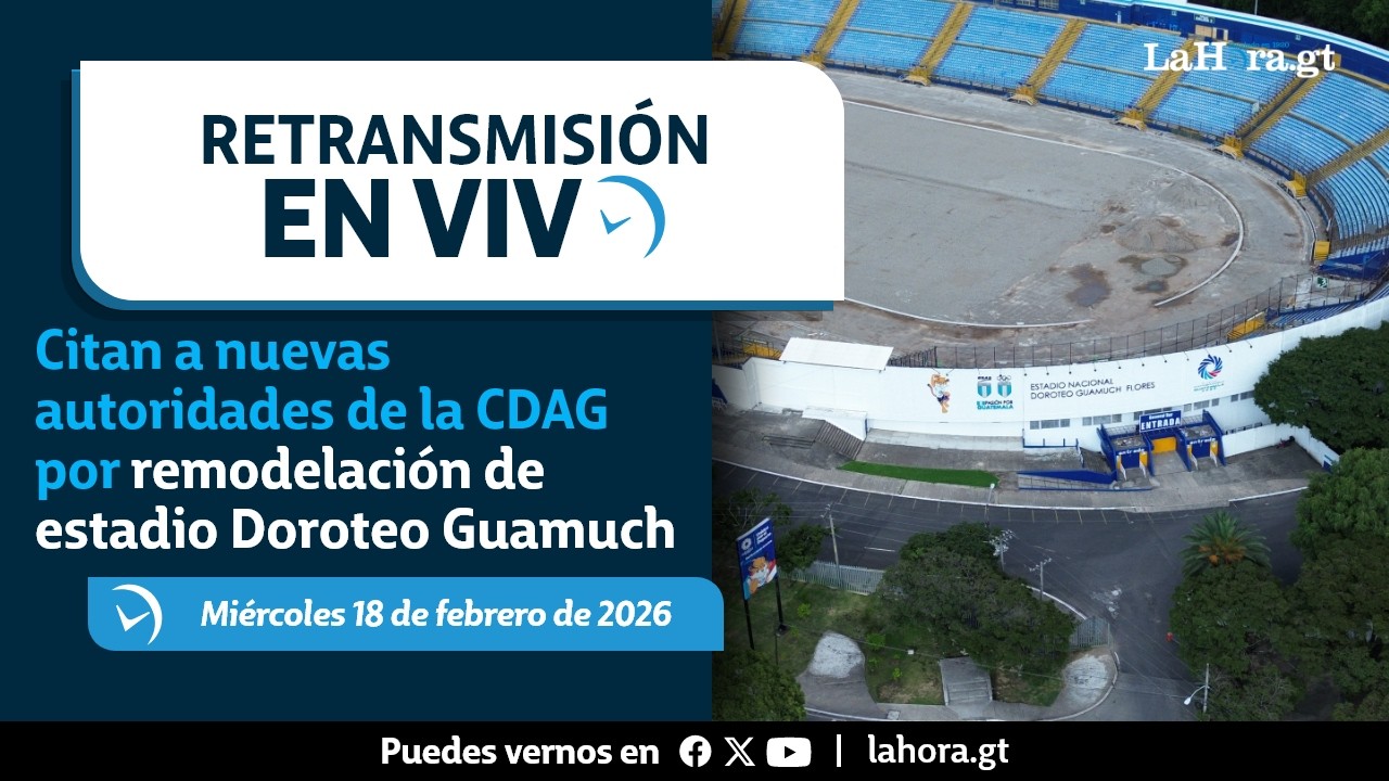 Retransmisión: Citan a nuevas autoridades de la CDAG por remodelación de estadio Doroteo Guamuch