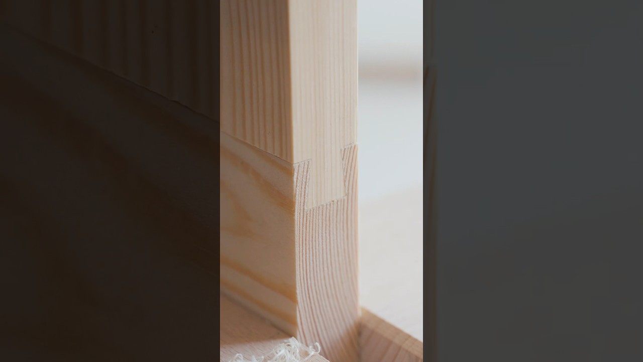 Sliding dovetail joint  #woodworking