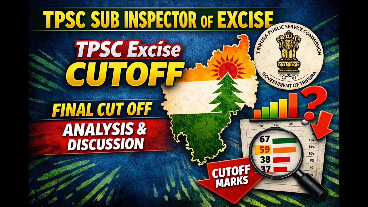 TPSC SUB INSPECTOR OF EXCISE CUT OFF ANALYSIS AND DISCUSSION | #tpsc #jrbt