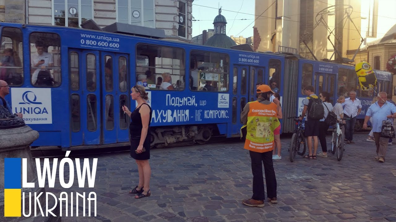 🇺🇦 #6 LWÓW | TRAMWAJEM PO STARÓWCE, Ukraina 2018