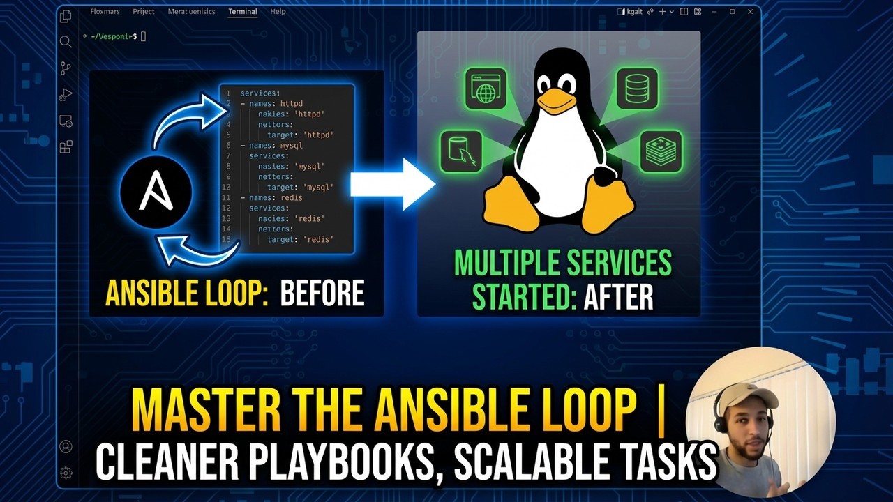 Save Time with Ansible Loops — Start Multiple Services in One Task