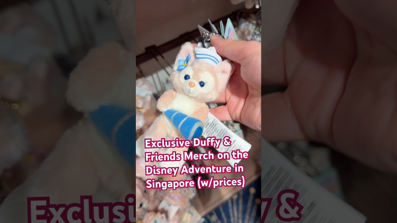 ALL the Exclusive Duffy Merch on the Disney Adventure in Singapore 🇸🇬