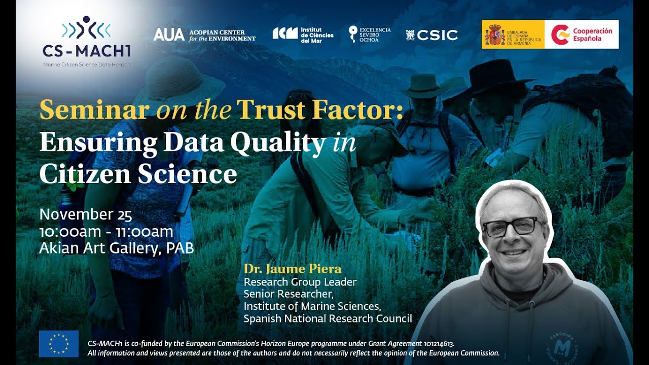 The Trust Factor. Ensuring Data Quality in Citizen Science