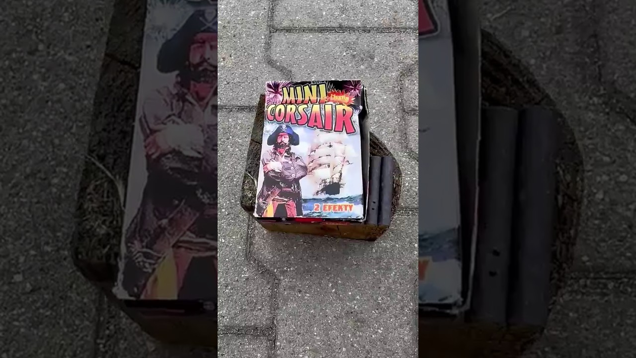 Mini Corsair NWP Hestia🧨#fireworks #pyro #vuurwerk #polenb&ouml;ller #viralvideo #4thofjuly #firecracker