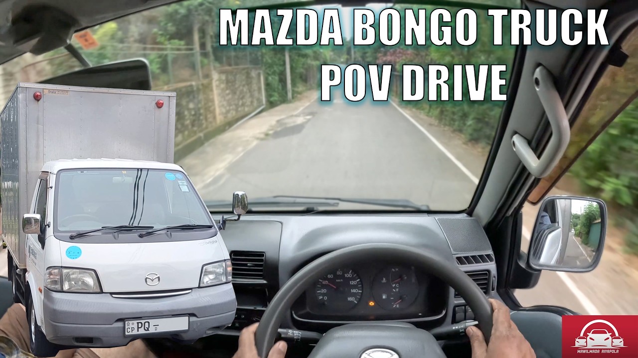 Mazda Bongo SK | Nissan Vanette Truck POV Drive (Mawilmada Riyapola)